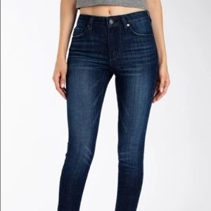 Kancan Dove Dark Wash High Rise Skinny Jeans